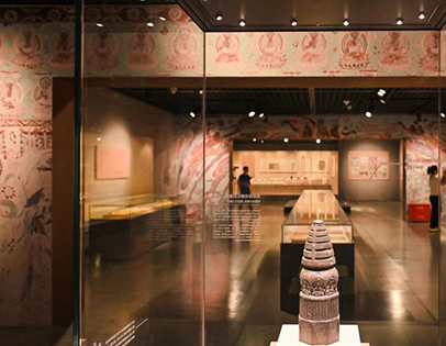 百余件敦煌文物杭州展出：含多件国宝级文物 见证文明交流